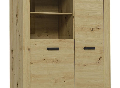 Vitrine Design Wohnzimmer Schrank Bar Anrichte Landhaus Vitrinen Holz Schränke